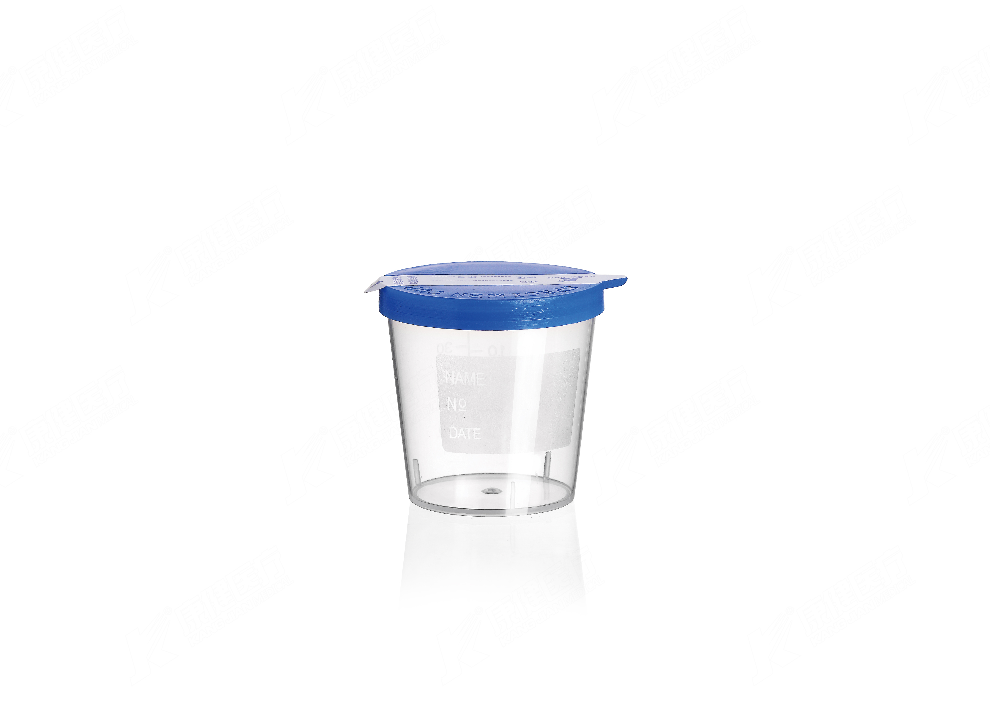 尿液标本杯 40ml 手揿盖 