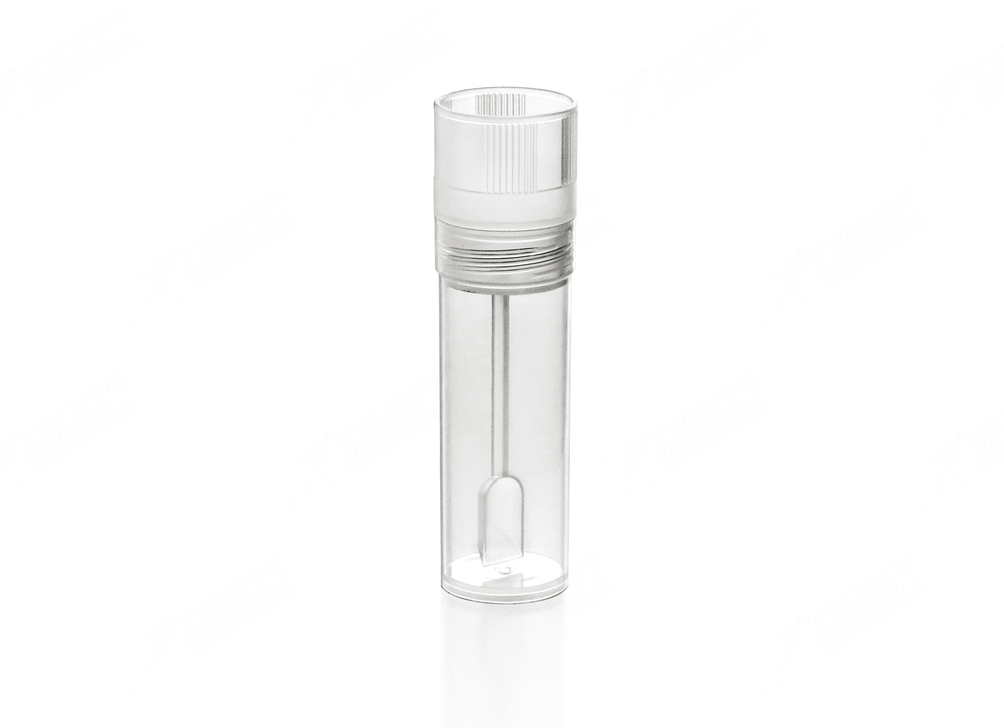 大便标本杯 15ml 帽匙一体