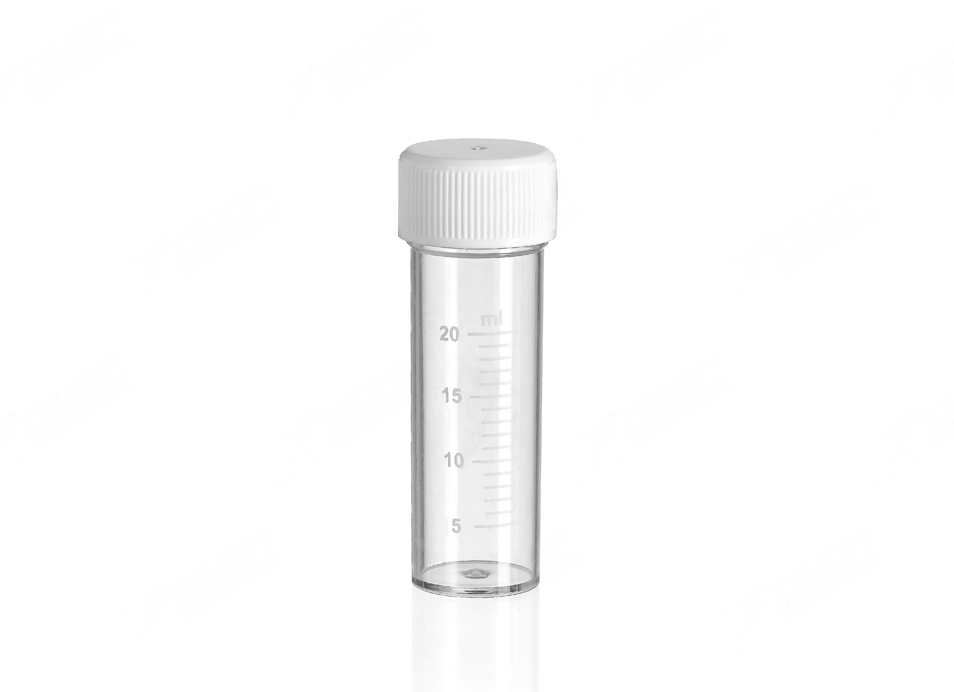 痰标本杯 25ml 丝印刻度 