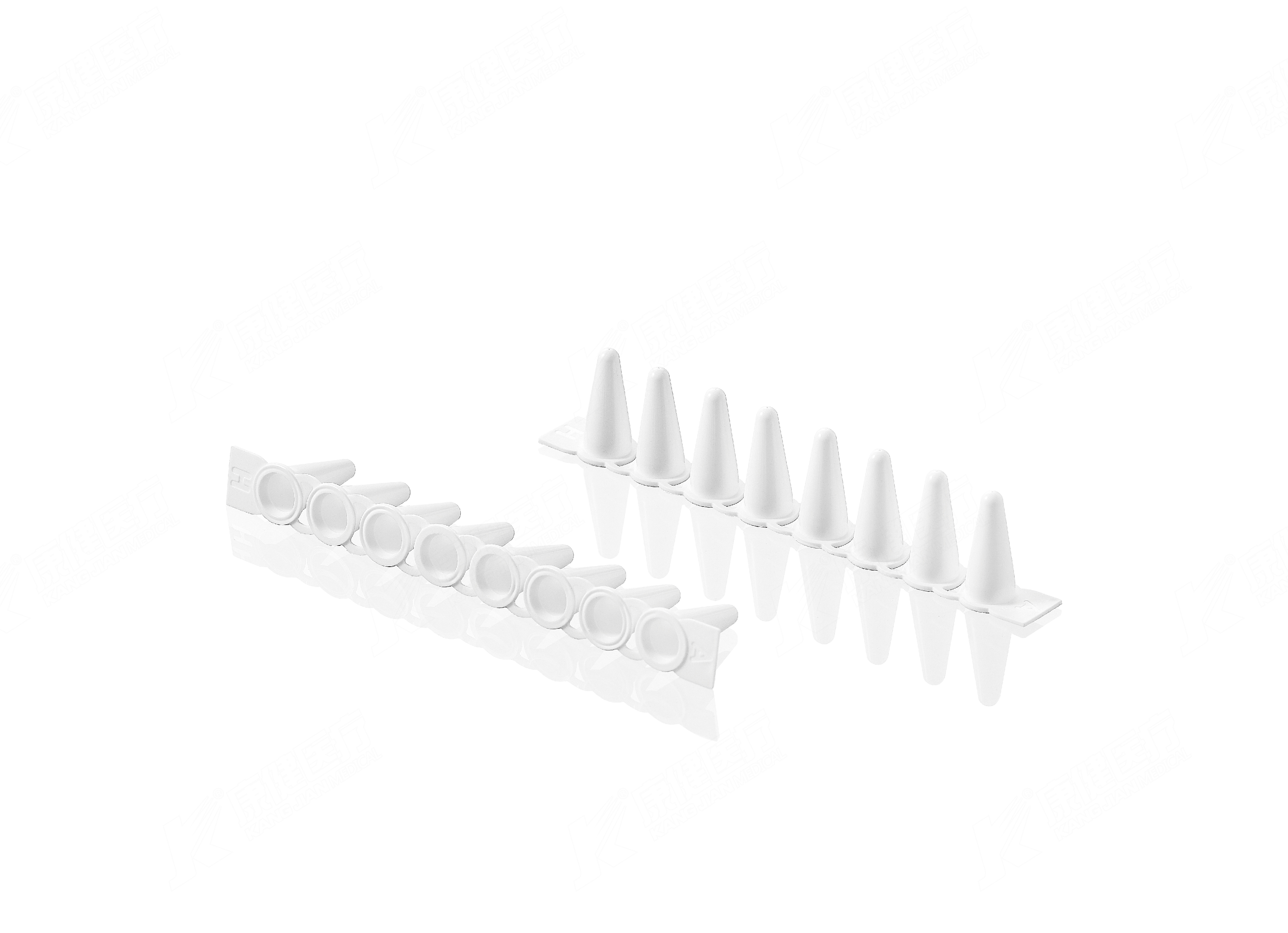 PCR-8联 可拆反应管 0.1ml 白色